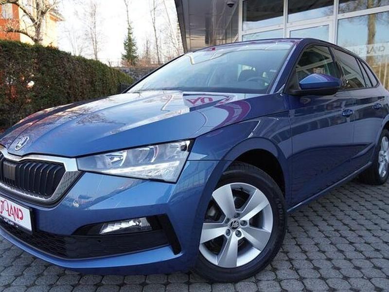 Gebraucht Skoda Scala Ambition 110 PS (80 kW) 2021 Blau Kleinwagen