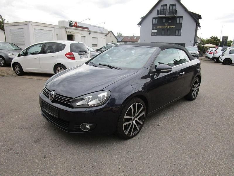 Dark purple Gebraucht 2012 VW Golf Cabriolet Cabrio | 10.550 € (Fairer Preis) - Bild 1/4