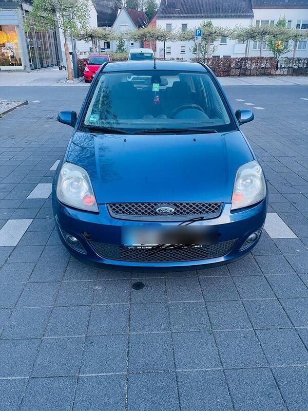 Blau Gebraucht 2008 Ford Fiesta Kleinwagen | 1.100 € (Superpreis) - Bild 1/4