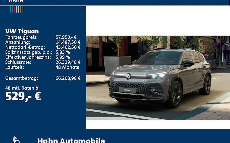 Neu VW Tiguan R-line 150 PS (110 kW) 2026 Grau SUV