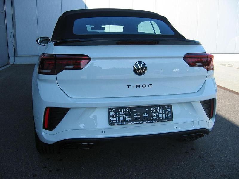 Gebraucht VW T-Roc Cabriolet R-line 150 PS (110 kW) 2025 Weiß Cabrio