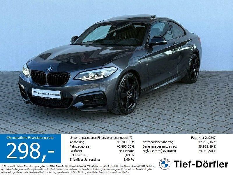 Grau Gebraucht 2021 BMW M240 M Sport Coupé | 40.890 € (Teuer) - Bild 1/4