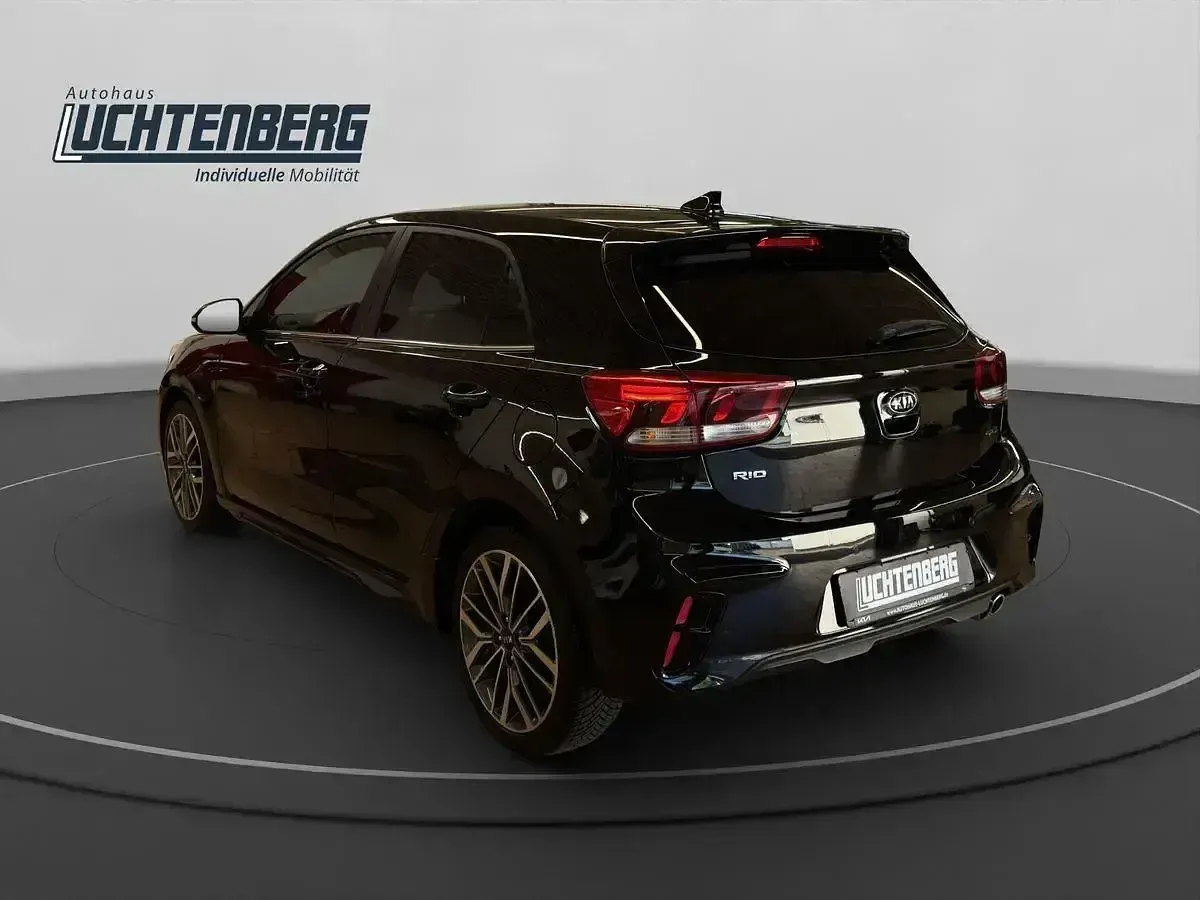 Gebraucht Kia Rio GT-Line 101 PS (74 kW) 2021 Schwarz Limousine