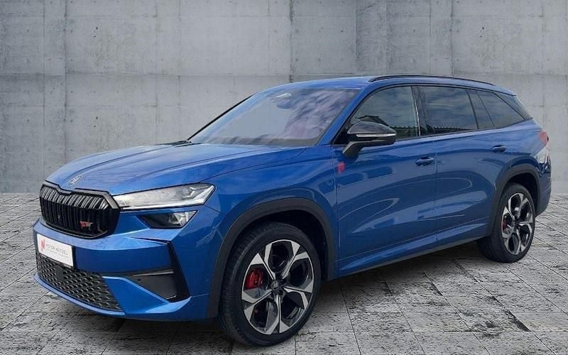 Blau Gebraucht 2025 Skoda Kodiaq RS SUV | 54.370 € (Guter Preis) - Bild 1/4