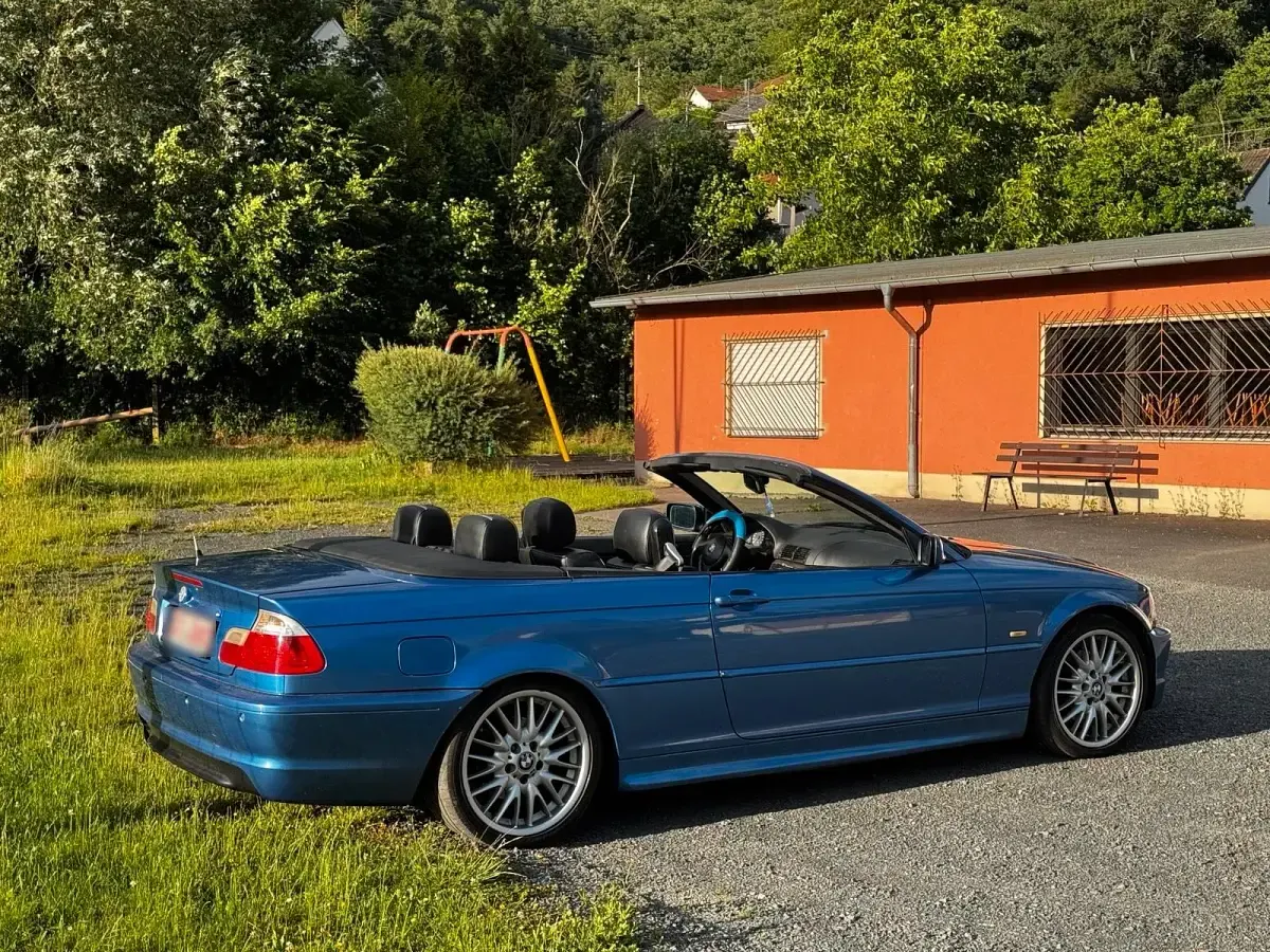 Gebraucht BMW 320 Cabriolet Shadowline 170 PS (125 kW) 2000 Blau Cabrio