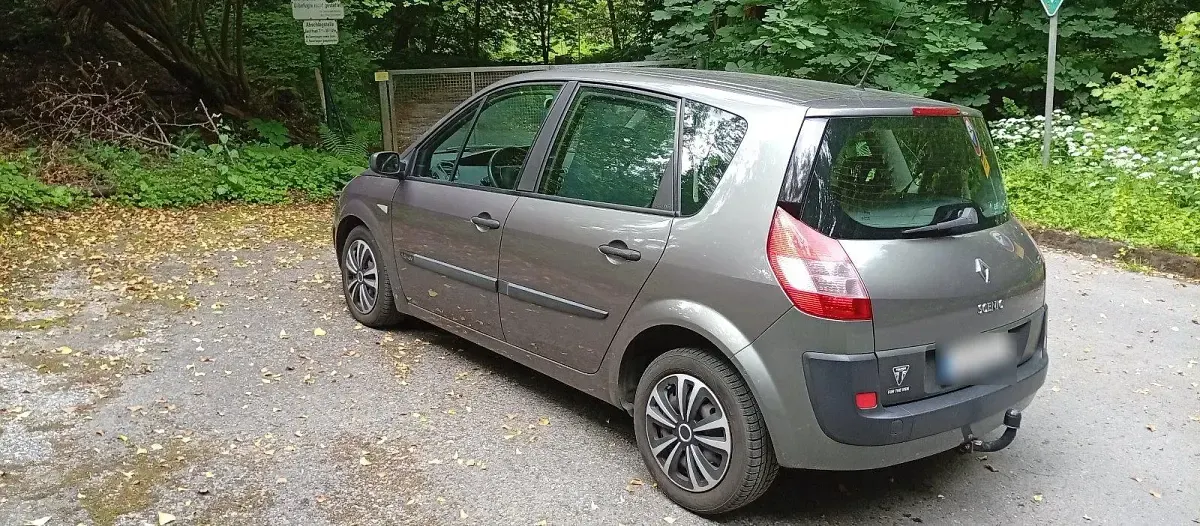 Gebraucht Renault Scénic 113 PS (83 kW) 2003 Grau Van / Kleinbus
