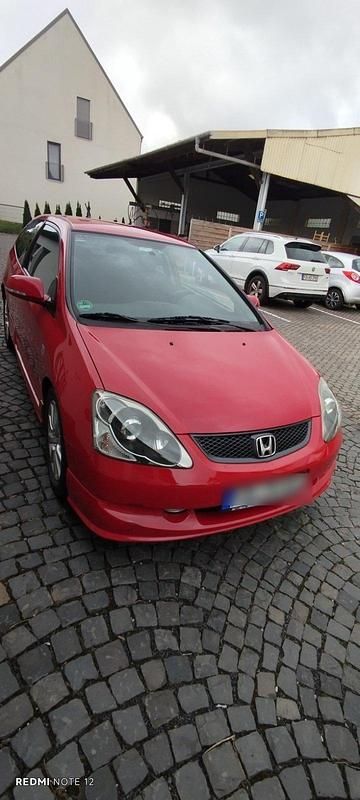 Rot Gebraucht 2005 Honda Civic Sport Limousine | 1.900 € (Fairer Preis) - Bild 1/4