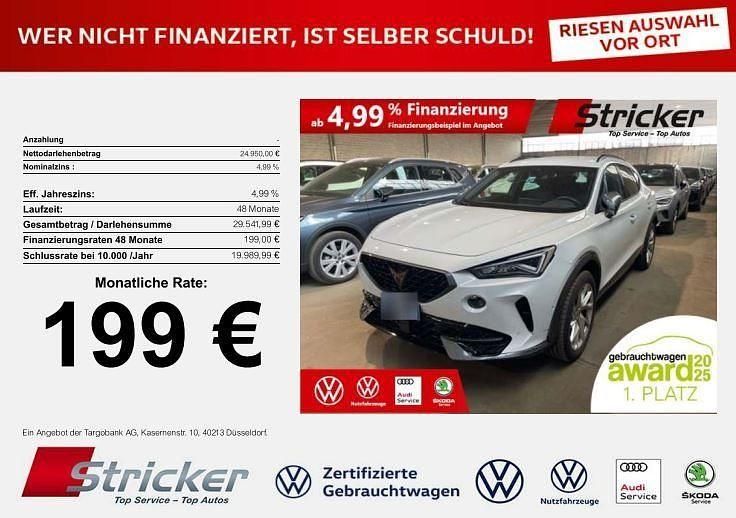 "nevada" weiss Gebraucht 2024 Cupra Formentor SUV | 24.949 € (Superpreis) - Bild 1/3