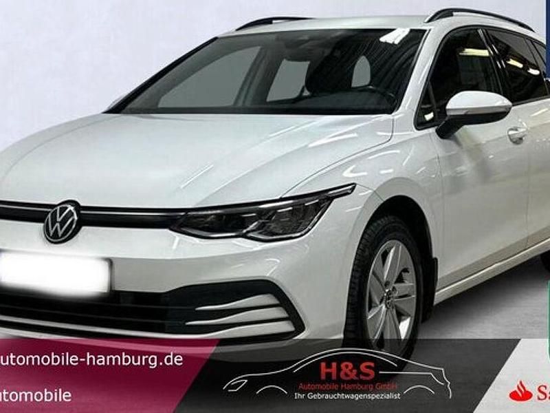 Pure white Gebraucht 2022 VW Golf VIII Life Kombi | 19.900 € (Teuer) - Bild 1/4