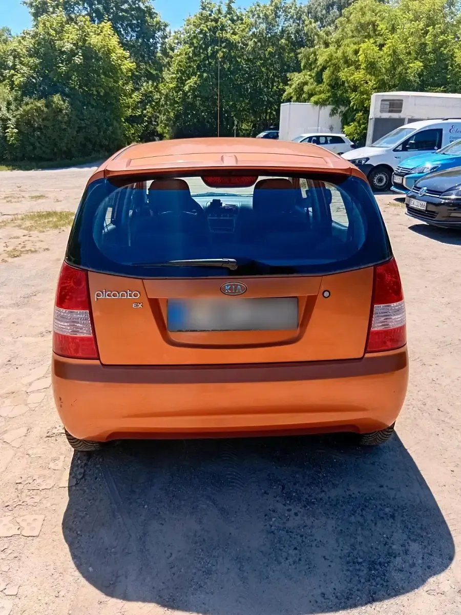 Gebraucht Kia Picanto 65 PS (47 kW) 2004 Orange Kleinwagen