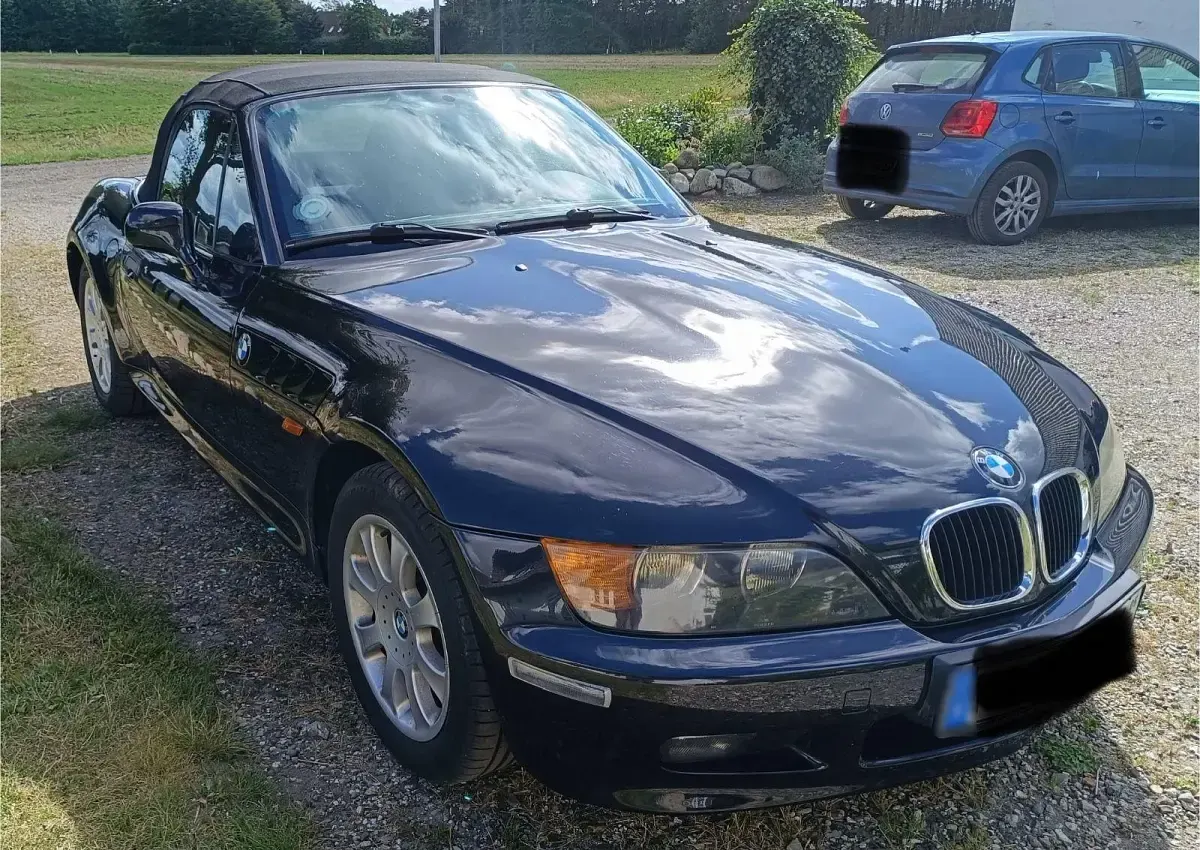 Gebraucht BMW Z3 Sport Line 118 PS (86 kW) 2000 Schwarz Cabrio