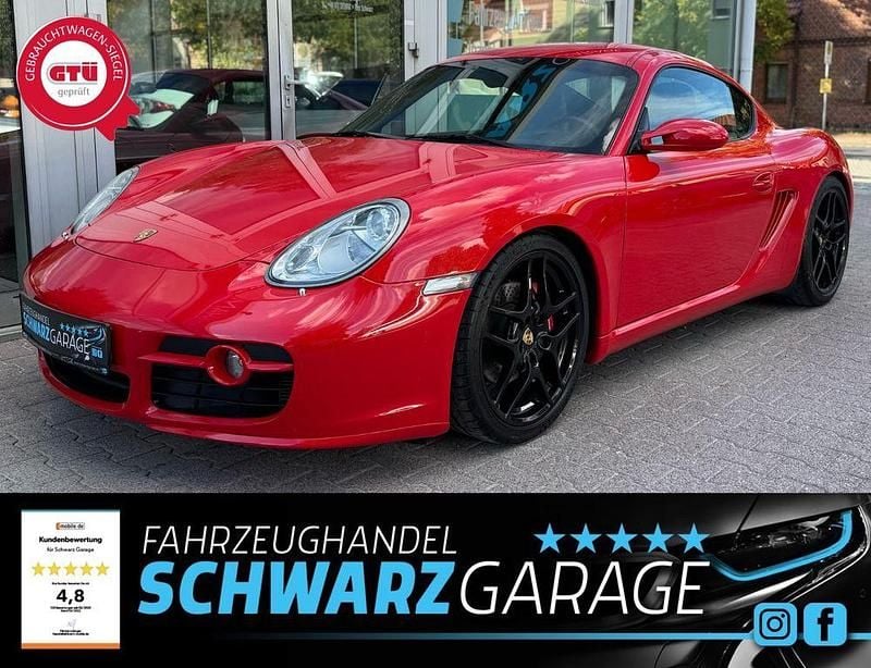 Rot Gebraucht 2008 Porsche Cayman S Sport Coupé | 22.990 € (Superpreis) - Bild 1/3