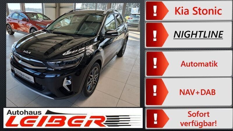 Schwarz Neu 2025 Kia Stonic SUV | 27.900 € (Teuer) - Bild 1/4