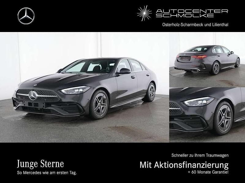 Lack graphitgrau Gebraucht 2024 Mercedes C300 AMG Limousine | 47.890 € (Fairer Preis) - Bild 1/4