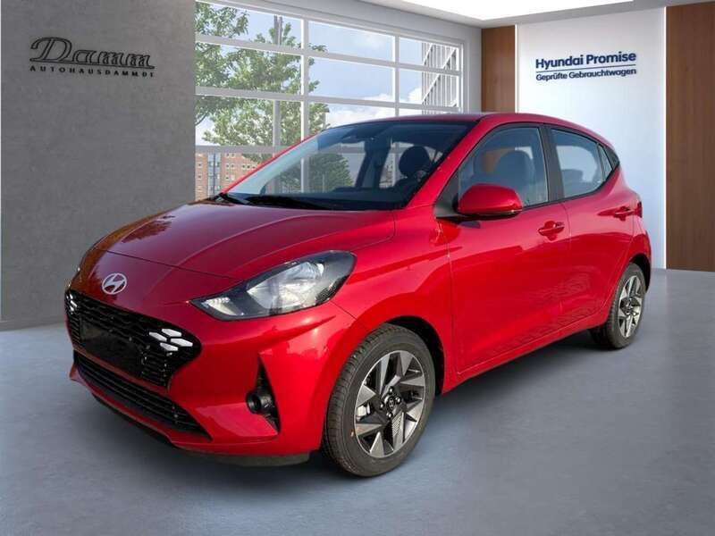 Rot (dragon red / met) Neu 2025 Hyundai i10 Trend Kleinwagen | 16.490 € (Guter Preis) - Bild 1/4