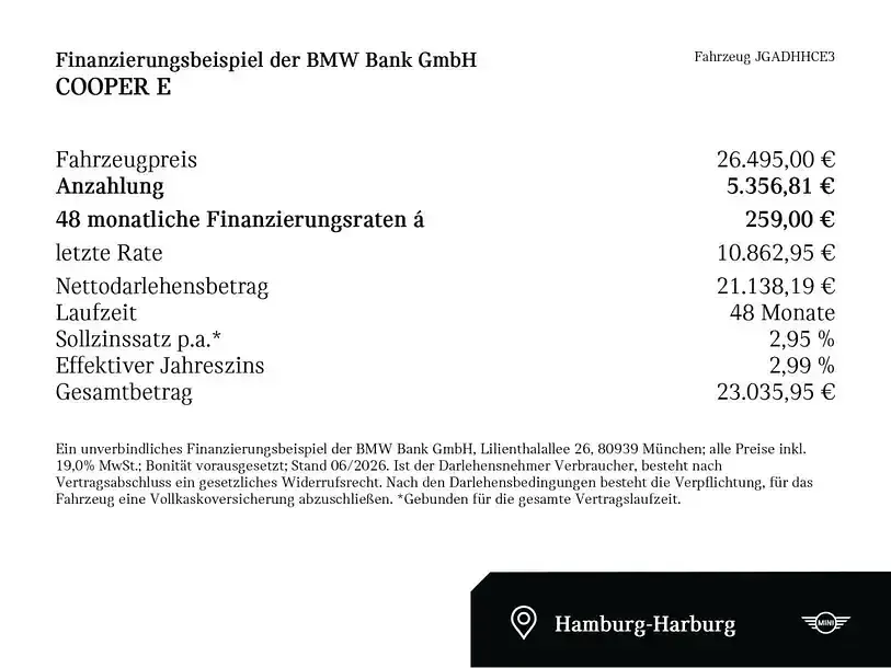 Gebraucht Mini Cooper Classic 184 PS (135 kW) 2024 Sunny side yellow (gelb) Kleinwagen