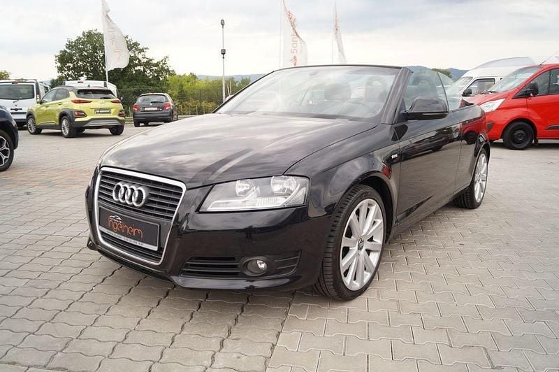 Gebraucht Audi A3 Cabriolet S-Line 200 PS (147 kW) 2008 Schwarz Cabrio