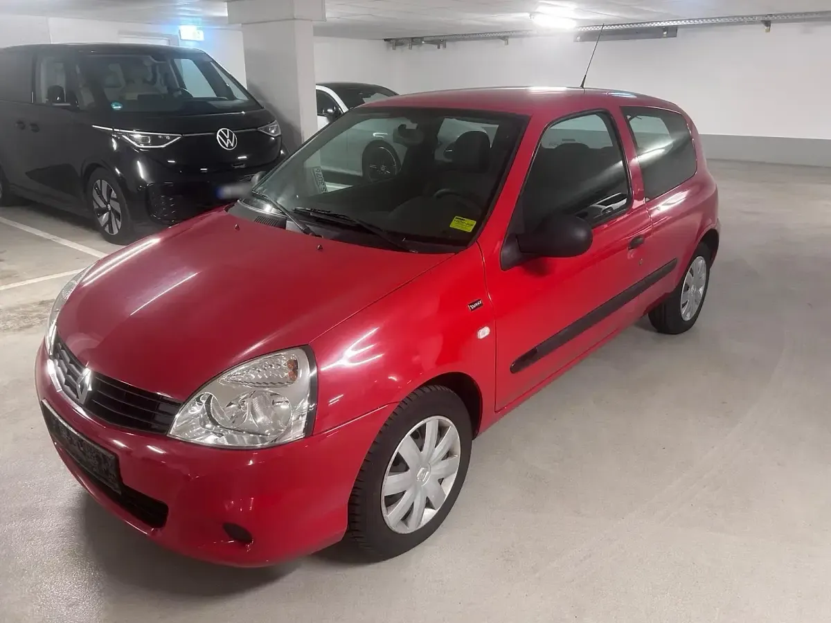 Gebraucht Renault Clio Campus 75 PS (55 kW) 2012 Rot Kleinwagen