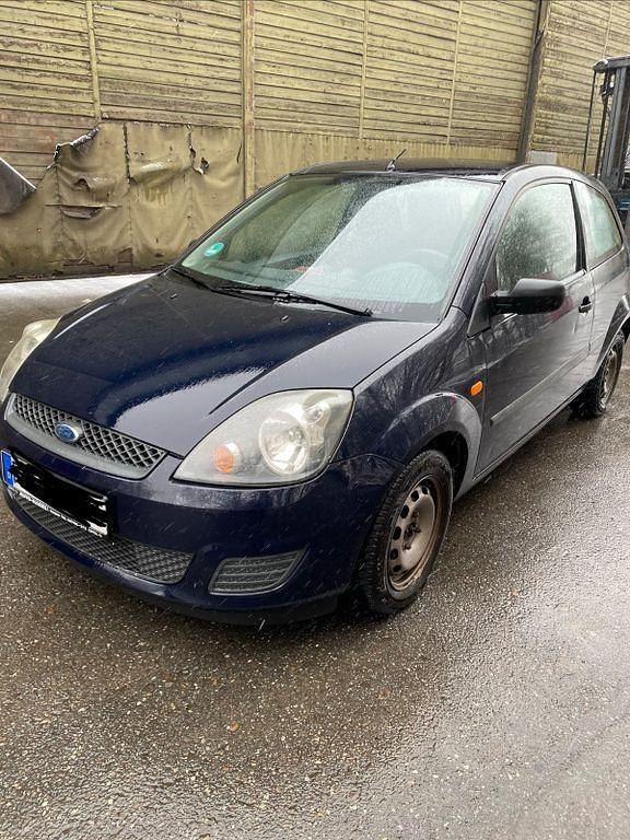 Gebraucht Ford Fiesta 60 PS (44 kW) 2007 Blau Kleinwagen