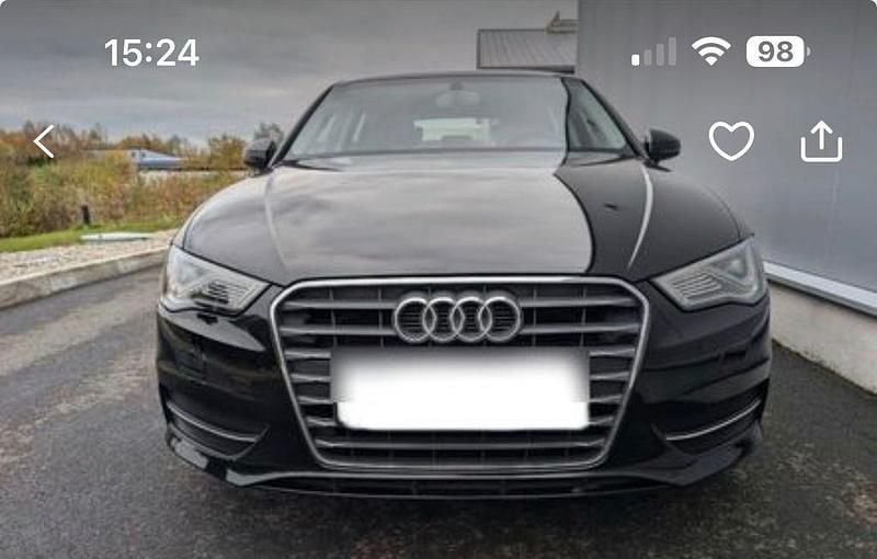 Gebraucht Audi A3 Ambiente 110 PS (80 kW) 2013 Schwarz Limousine