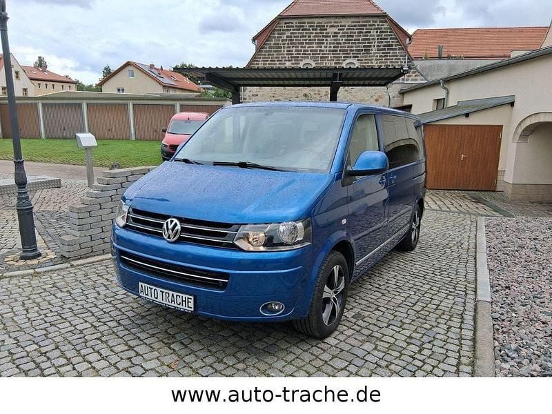 Olympiablau metallic Gebraucht 2010 VW T5 Highline Van | 16.900 € (Guter Preis) - Bild 1/4