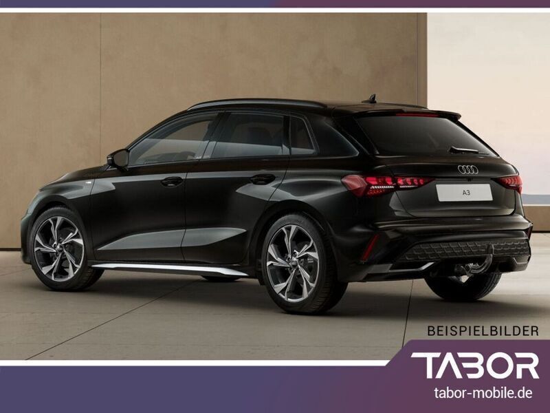 Neu Audi A3 Sportback S-Line 116 PS (85 kW) 2025 Mythosschwarz metallic Kleinwagen