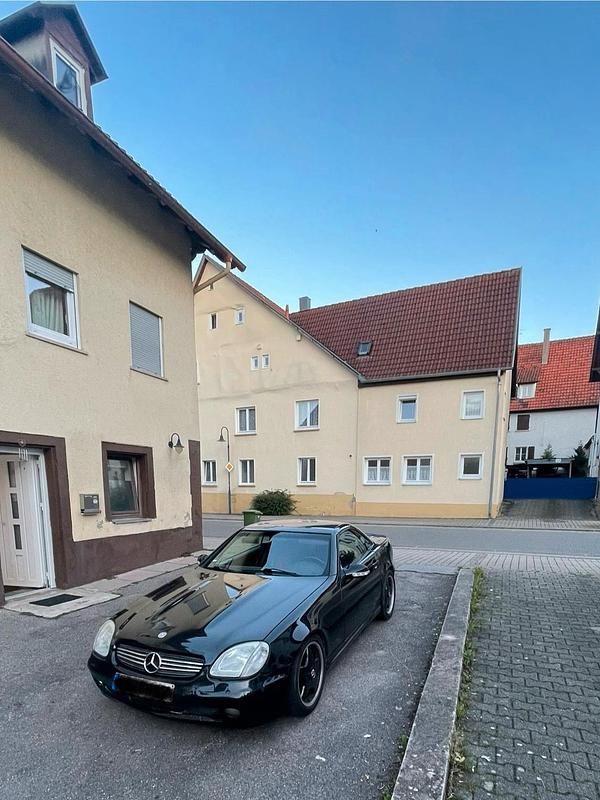 Schwarz Gebraucht 2000 Mercedes SLK230 Cabrio | 1.500 € (Superpreis) - Bild 1/4