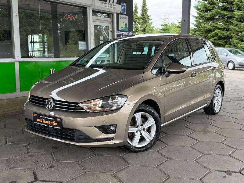 Gold Gebraucht 2014 VW Golf Sportsvan Comfortline Van / Kleinbus | 11.990 € (Fairer Preis) - Bild 1/4