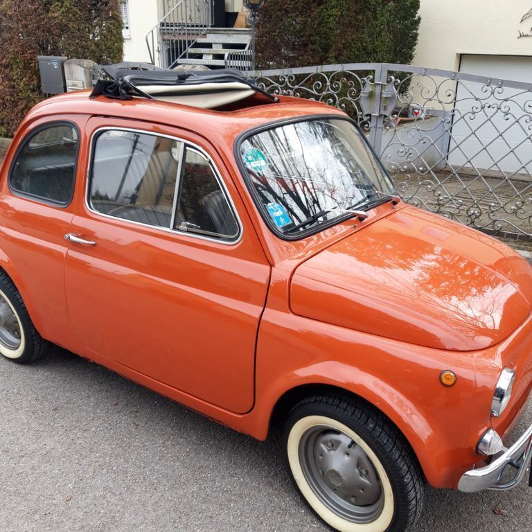 Gebraucht Fiat 500L 18 PS (13 kW) 1968 Rot Van / Kleinbus