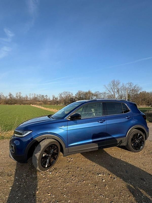 Gebraucht VW T-Cross Style 110 PS (80 kW) 2023 Blau SUV