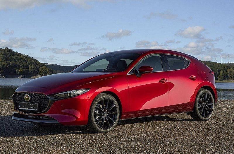 Neu Mazda 3 Exclusive-Line 140 PS (102 kW) 2026 Rot Limousine