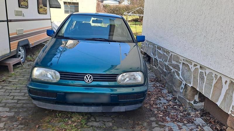 Gebraucht VW Golf III 1997 Grün Kleinwagen