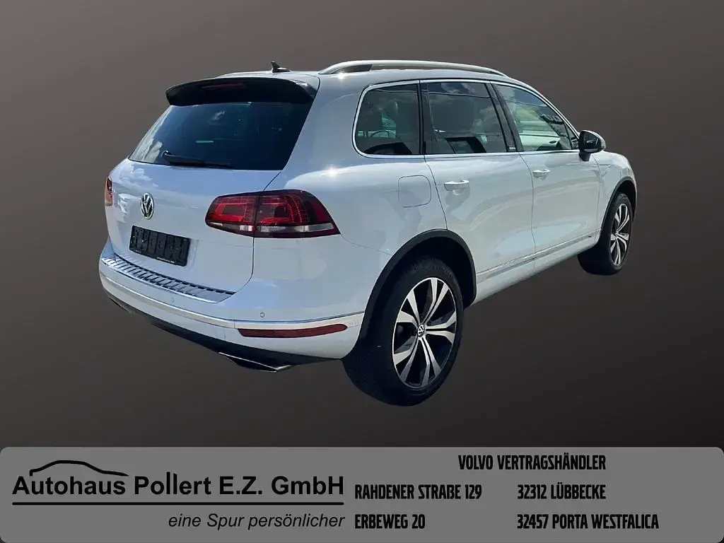 Gebraucht VW Touareg Terrain Tech 262 PS (192 kW) 2018 Weiß SUV