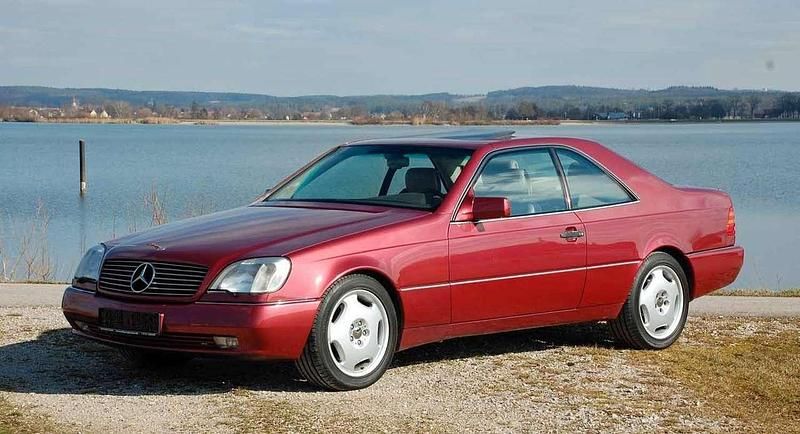 Almandinrot metallic Gebraucht 1995 Mercedes S420 Limousine | 19.950 € - Bild 1/4