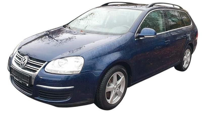 Blau Gebraucht 2009 VW Golf VI Comfortline Kleinwagen | 6.500 € (Teuer) - Bild 1/4