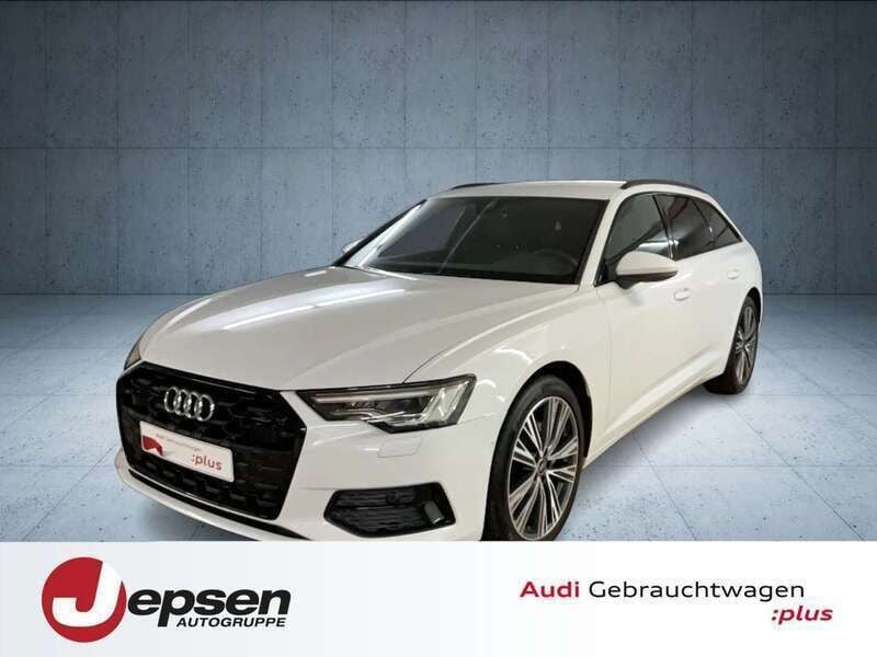 Gletscherweiß metallic Gebraucht 2025 Audi A6 Advanced Plus Kombi | 66.310 € (Guter Preis) - Bild 1/4