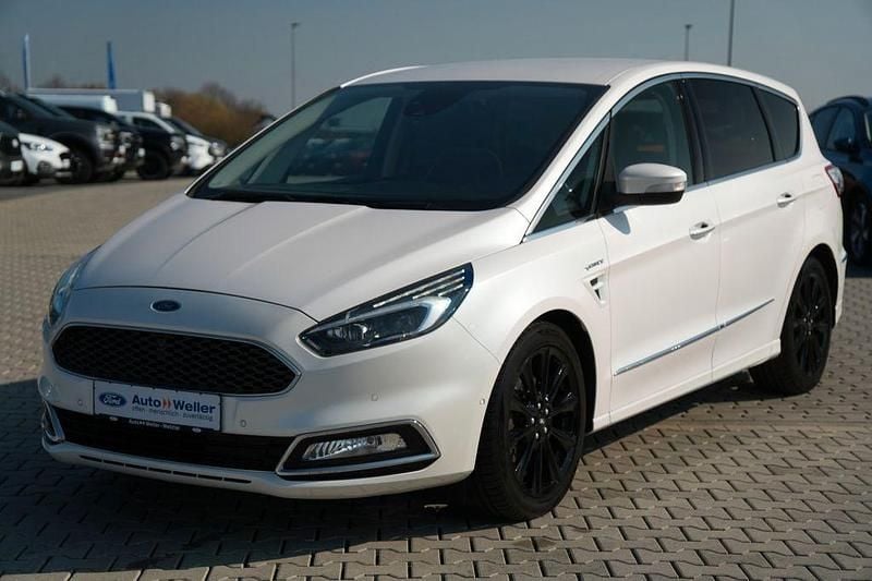 Gebraucht Ford S-MAX Vignale 241 PS (177 kW) 2019 Weiß Van / Kleinbus
