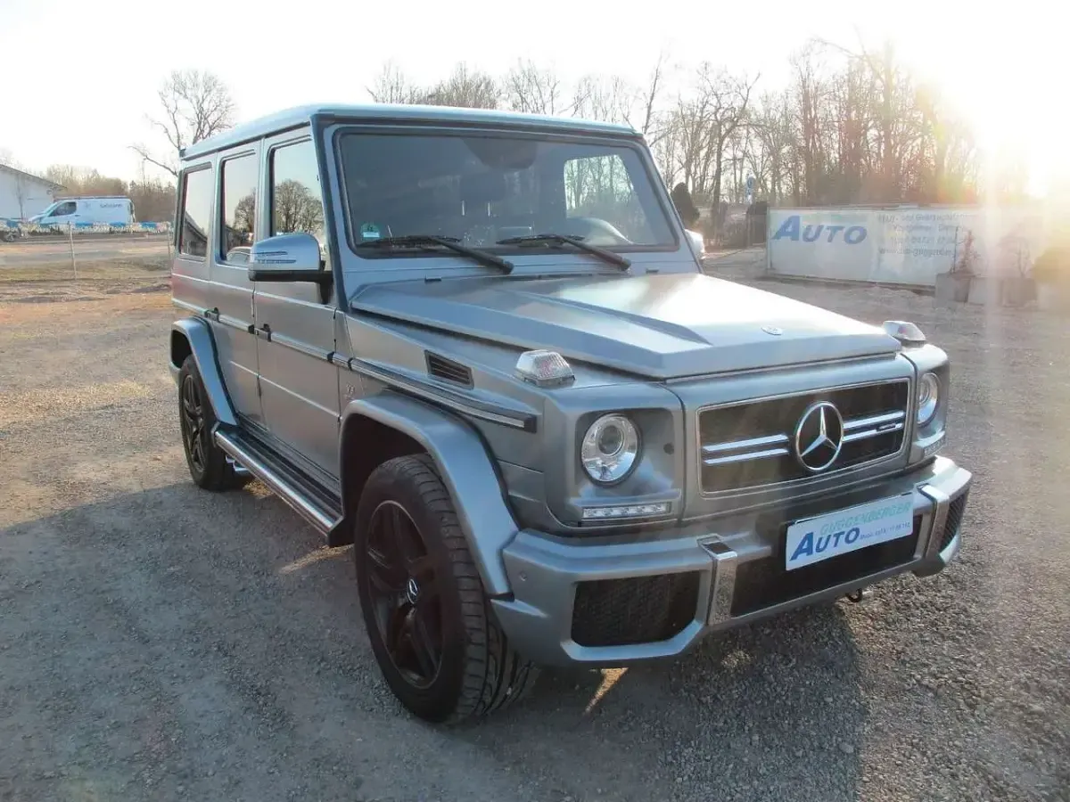 Gebraucht Mercedes G63 AMG AMG 571 PS (419 kW) 2017 Designo platin magno SUV