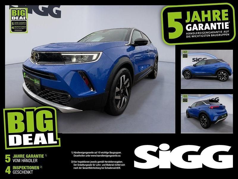 Gebraucht Opel Mokka Elegance 101 PS (74 kW) 2022 Perl blau/voltaik blau (metallic) SUV