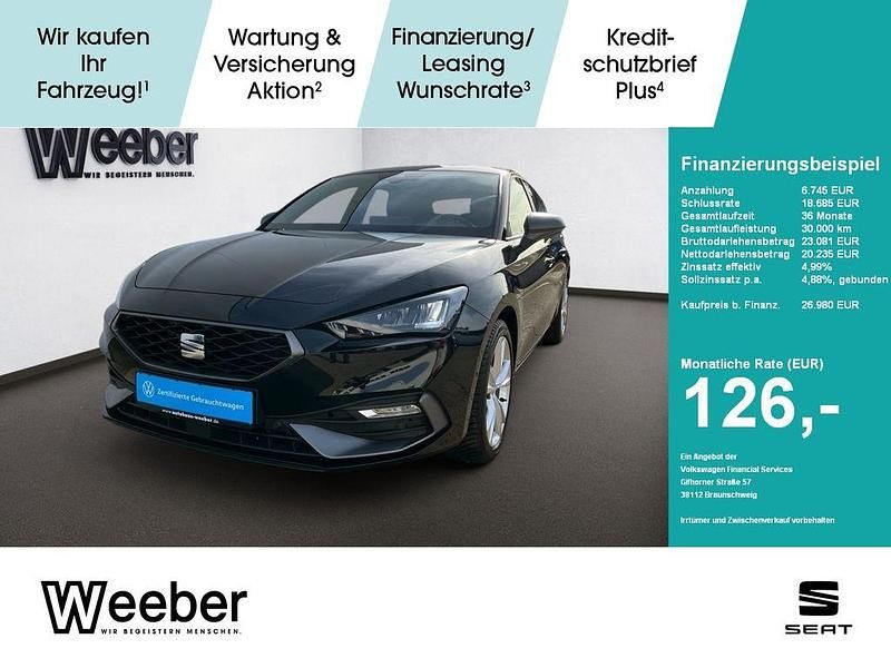 Schwarz Gebraucht 2025 Seat Leon FR Limousine | 26.980 € (Guter Preis) - Bild 1/4