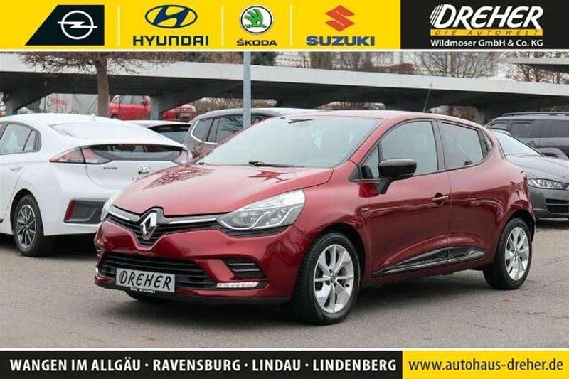 Rot intense Gebraucht 2017 Renault Clio IV LIMITED Kleinwagen | 11.990 € (Fairer Preis) - Bild 1/4