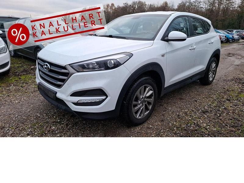 Polar white / sol Gebraucht 2017 Hyundai Tucson GO! SUV | 11.285 € (Guter Preis) - Bild 1/4
