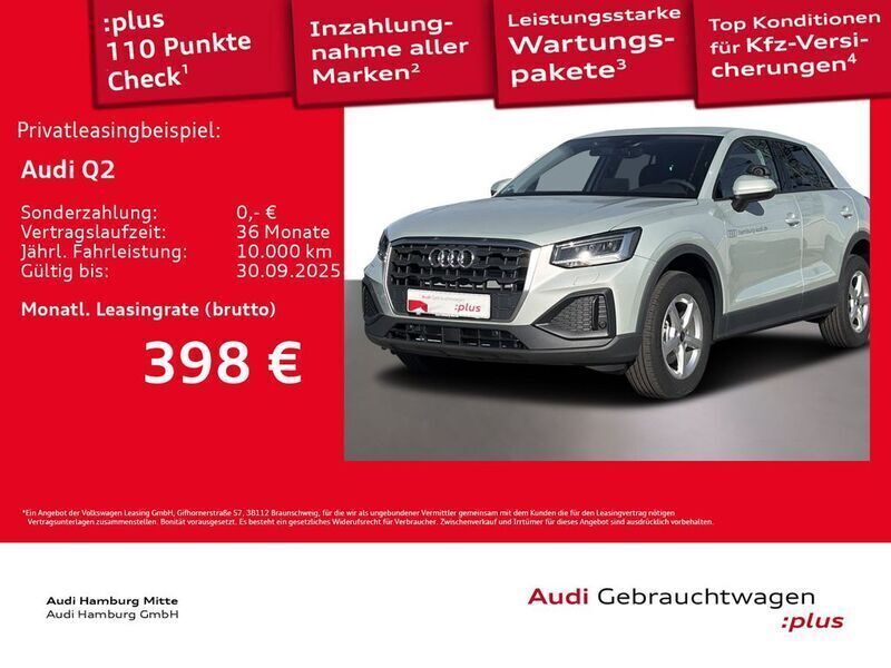 Tausilber metallic Gebraucht 2024 Audi Q2 Ambiente SUV | 31.977 € (Fairer Preis) - Bild 1/3