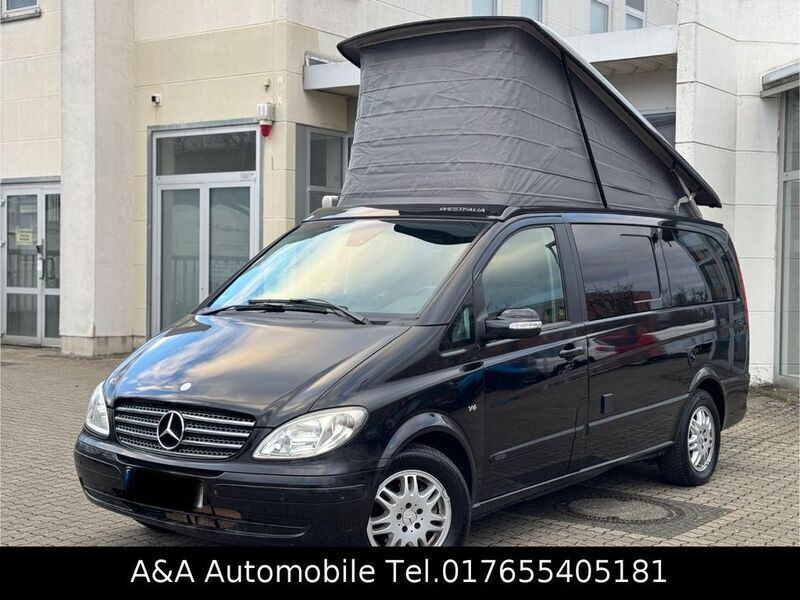 Schwarz Gebraucht 2008 Mercedes Viano Marco Polo Van / Kleinbus | 29.900 € - Bild 1/4