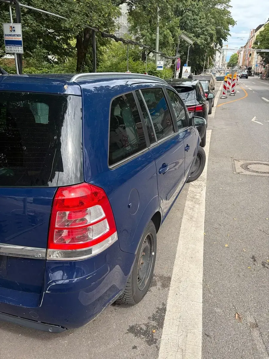 Gebraucht Opel Zafira 140 PS (102 kW) 2006 Blau Van / Kleinbus