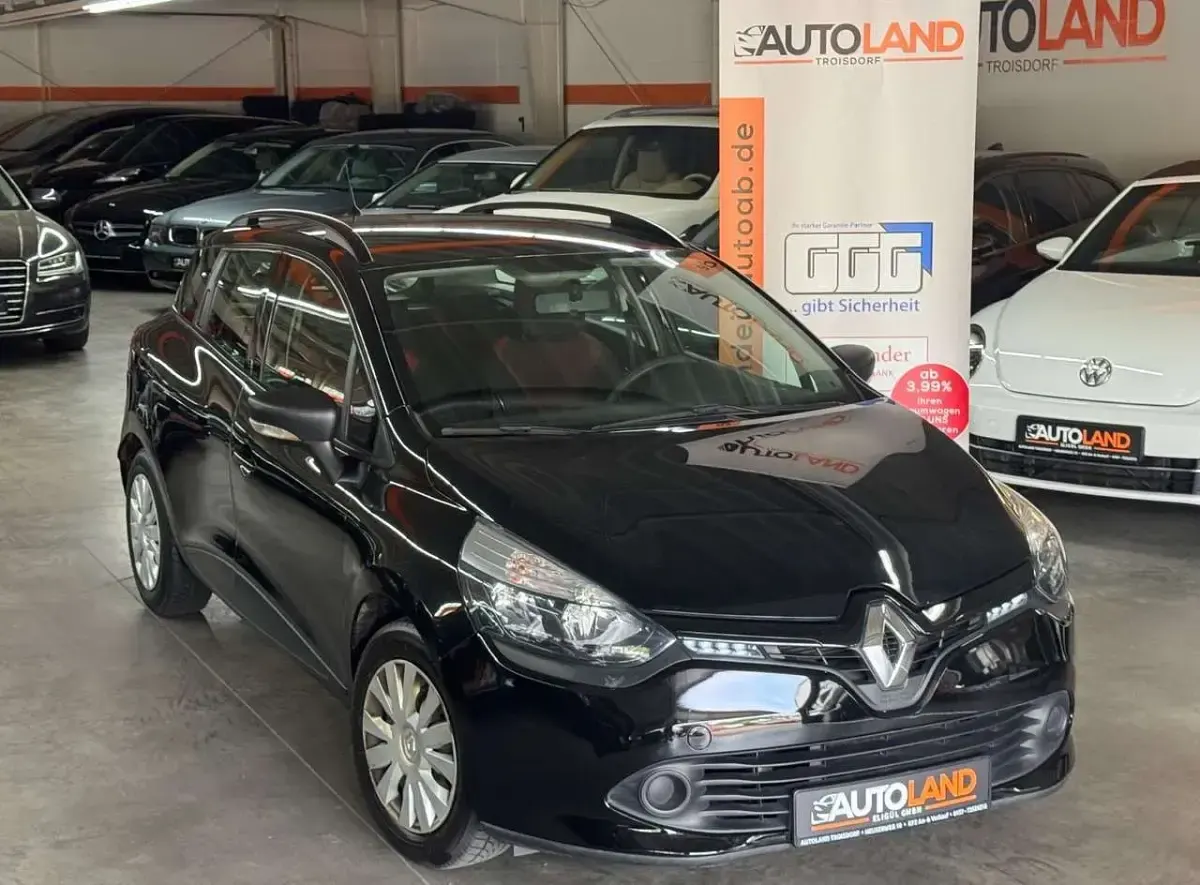Gebraucht Renault Clio GrandTour Expression 73 PS (53 kW) 2015 Schwarz Kombi