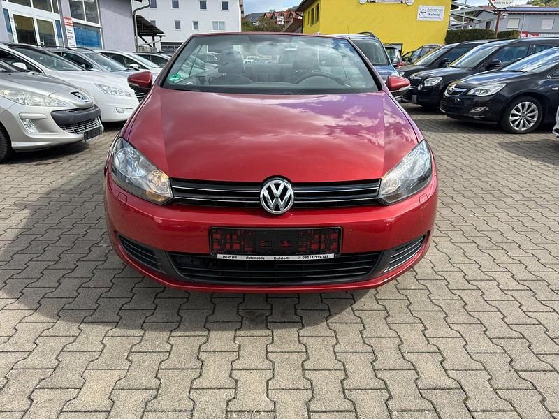 Gebraucht VW Golf Cabriolet Basis 122 PS (89 kW) 2012 Weinrot Cabrio