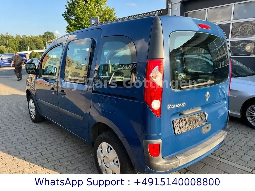 Gebraucht Renault Kangoo 87 PS (63 kW) 2011 Blau Van / Kleinbus