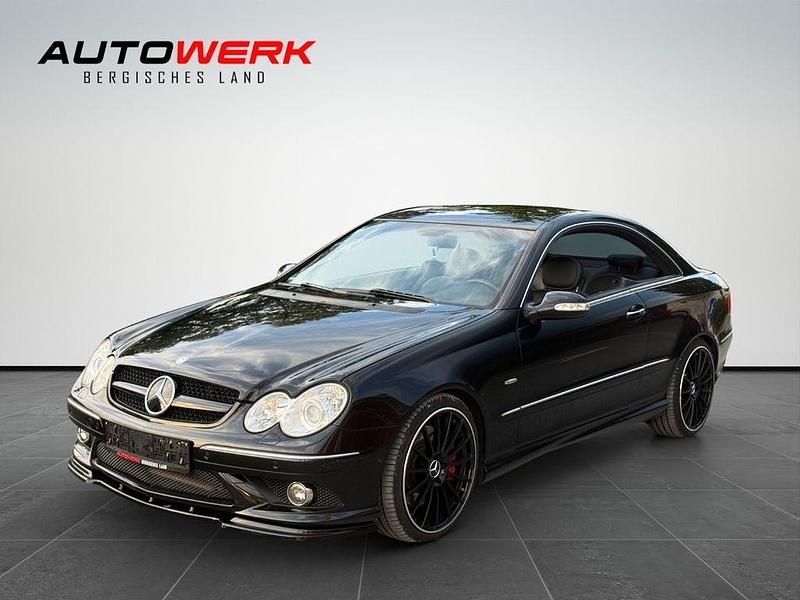 Schwarz Gebraucht 2009 Mercedes CLK350 AMG Coupé | 11.470 € (Teuer) - Bild 1/4