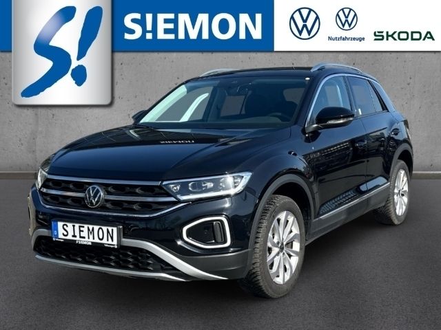 Schwarz Gebraucht 2024 VW T-Roc Style SUV | 29.390 € (Fairer Preis) - Bild 1/4